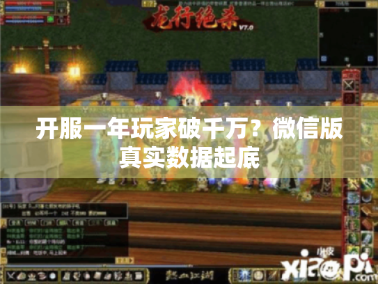 开服一年玩家破千万？微信版真实数据起底