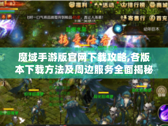 魔域手游版官网下载攻略,各版本下载方法及周边服务全面揭秘！