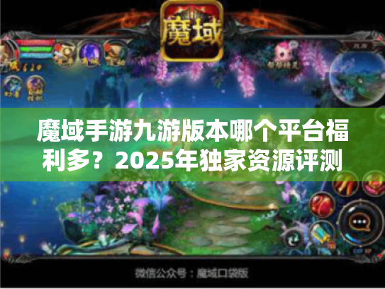 魔域手游九游版本哪个平台福利多？2025年独家资源评测