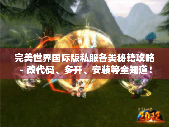 完美世界国际版私服各类秘籍攻略 - 改代码、多开、安装等全知道！