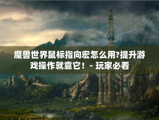 魔兽世界鼠标指向宏怎么用?提升游戏操作就靠它！- 玩家必看
