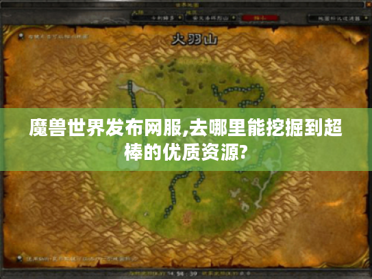 魔兽世界发布网服,去哪里能挖掘到超棒的优质资源? 魔兽世界发布网服,去哪里能挖掘到超棒的优质资源?