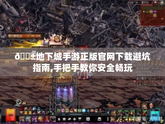 📱地下城手游正版官网下载避坑指南,手把手教你安全畅玩