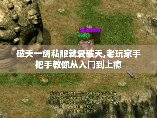 破天一剑私服就爱破天,老玩家手把手教你从入门到上瘾