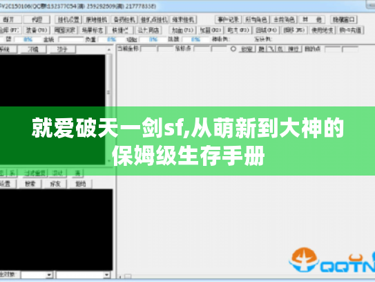 就爱破天一剑sf,从萌新到大神的保姆级生存手册 就爱破天一剑sf,从萌新到大神的保姆级生存手册