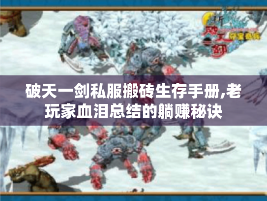 破天一剑私服搬砖生存手册,老玩家血泪总结的躺赚秘诀 破天一剑私服搬砖生存手册,老玩家血泪总结的躺赚秘诀