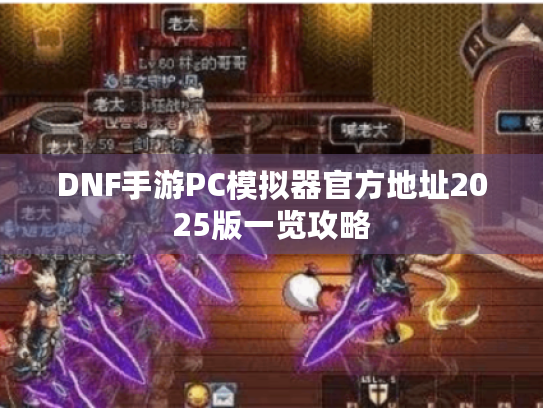DNF手游PC模拟器官方地址2025版一览攻略