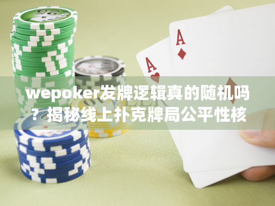 wepoker发牌逻辑真的随机吗?揭秘线上扑克牌局公平性核心机制 wepoker发牌逻辑真的随机吗?揭秘线上扑克牌局公平性核心机制