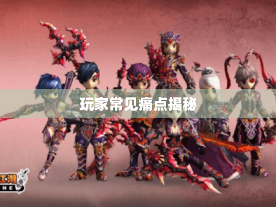 玩家常见痛点揭秘