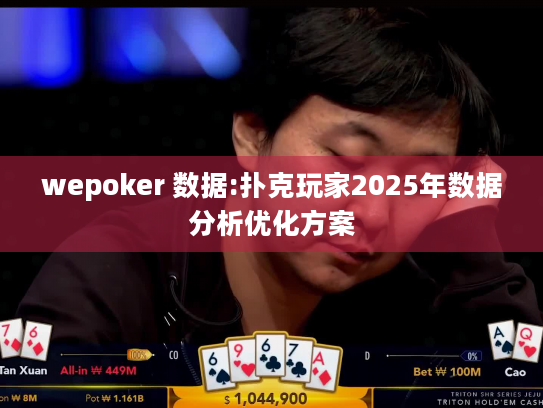 wepoker 数据:扑克玩家2025年数据分析优化方案