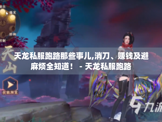 天龙私服跑路那些事儿,消刀、赚钱及避麻烦全知道！ - 天龙私服跑路