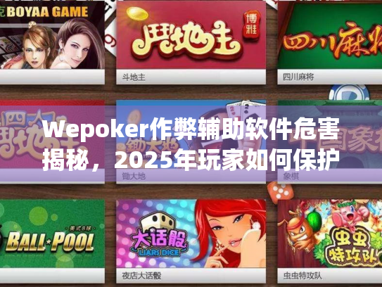 Wepoker作弊辅助软件危害揭秘，2025年玩家如何保护账号安全？
