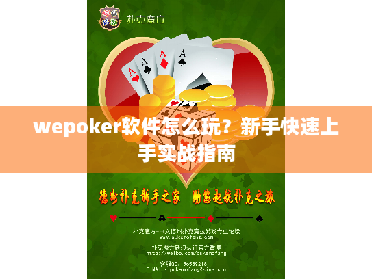 wepoker软件怎么玩？新手快速上手实战指南