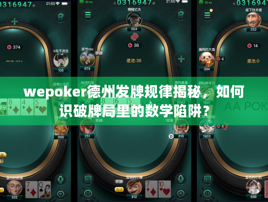 wepoker德州发牌规律揭秘，如何识破牌局里的数学陷阱？