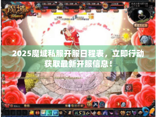 2025魔域私服开服日程表，立即行动获取最新开服信息！