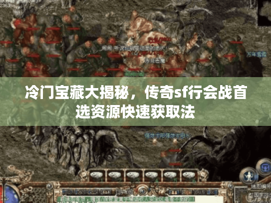 冷门宝藏大揭秘,传奇sf行会战首选资源快速获取法 冷门宝藏大揭秘,传奇sf行会战首选资源快速获取法