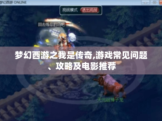 梦幻西游之我是传奇,游戏常见问题、攻略及电影推荐