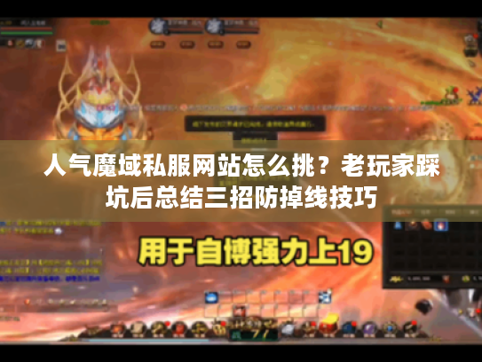 人气魔域私服网站怎么挑？老玩家踩坑后总结三招防掉线技巧