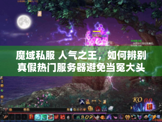 魔域私服 人气之王，如何辨别真假热门服务器避免当冤大头？