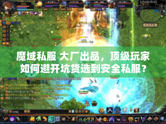 魔域私服 大厂出品，顶级玩家如何避开坑货选到安全私服？