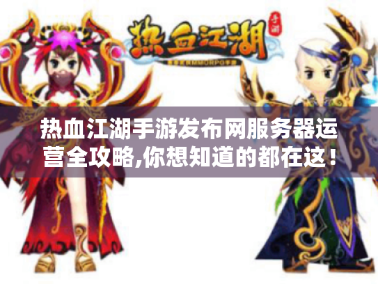 热血江湖手游发布网服务器运营全攻略,你想知道的都在这! 热血江湖手游发布网服务器运营全攻略,你想知道的都在这!