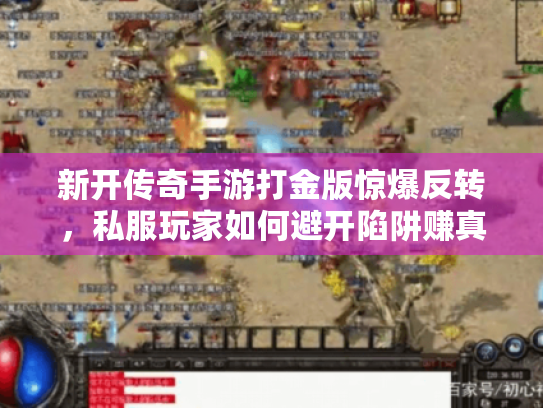 新开传奇手游打金版惊爆反转，私服玩家如何避开陷阱赚真金