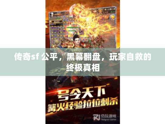 传奇sf 公平，黑幕翻盘，玩家自救的终极真相