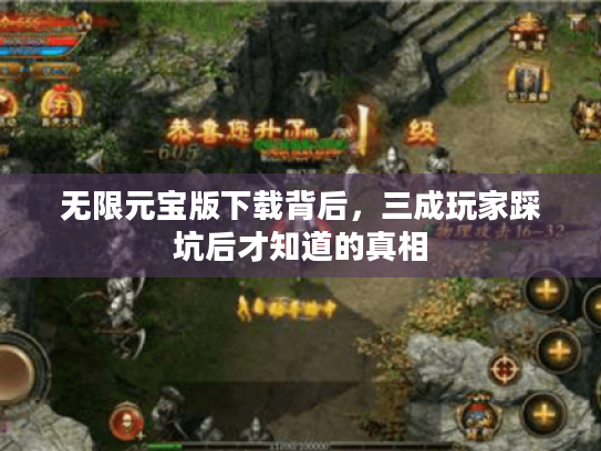 无限元宝版下载背后，三成玩家踩坑后才知道的真相