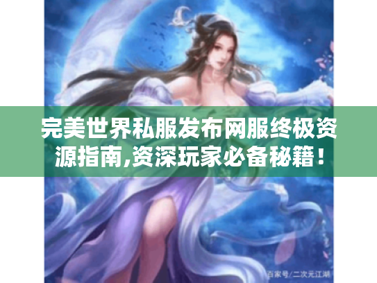 完美世界私服发布网服终极资源指南,资深玩家必备秘籍！