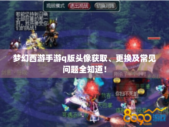 梦幻西游手游q版头像获取、更换及常见问题全知道! 梦幻西游手游q版头像获取、更换及常见问题全知道!