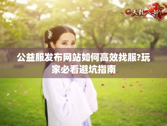 公益服发布网站如何高效找服?玩家必看避坑指南