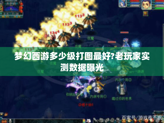 梦幻西游多少级打图最好?老玩家实测数据曝光