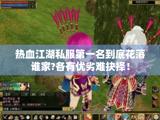 热血江湖私服第一名到底花落谁家?各有优劣难抉择！