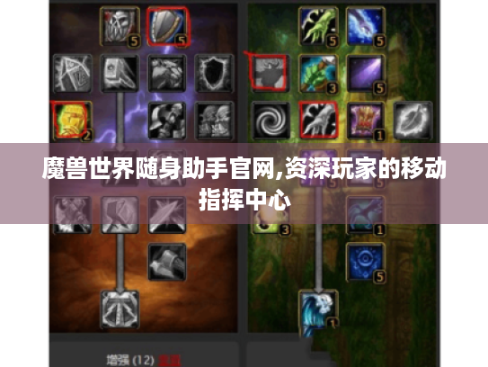 魔兽世界随身助手官网,资深玩家的移动指挥中心