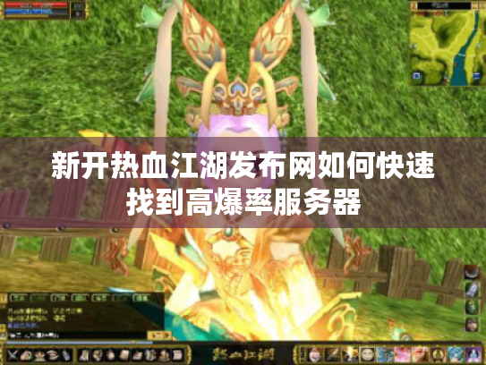 新开热血江湖发布网如何快速找到高爆率服务器