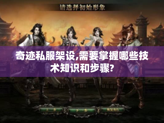 奇迹私服架设,需要掌握哪些技术知识和步骤?