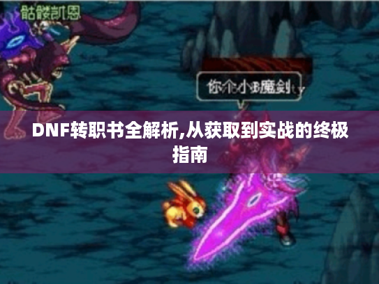 DNF转职书全解析,从获取到实战的终极指南 DNF转职书全解析,从获取到实战的终极指南