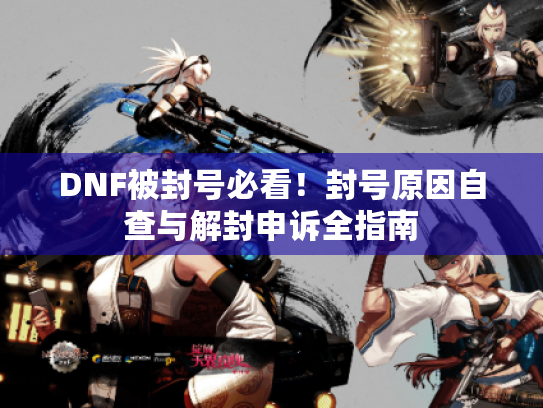 DNF被封号必看!封号原因自查与解封申诉全指南 DNF被封号必看!封号原因自查与解封申诉全指南