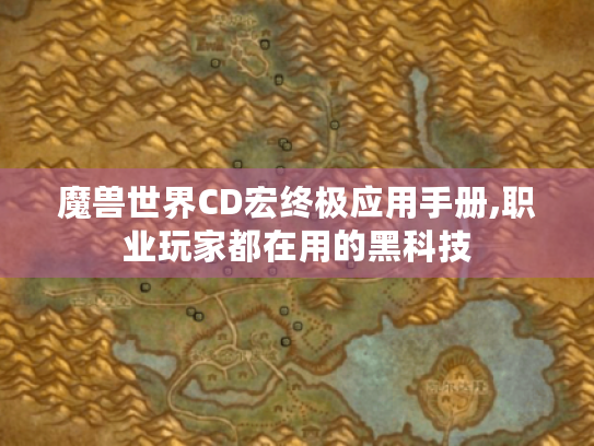魔兽世界CD宏终极应用手册,职业玩家都在用的黑科技