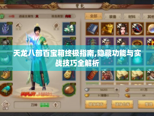 天龙八部百宝箱终极指南,隐藏功能与实战技巧全解析