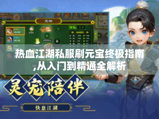 热血江湖私服刷元宝终极指南,从入门到精通全解析