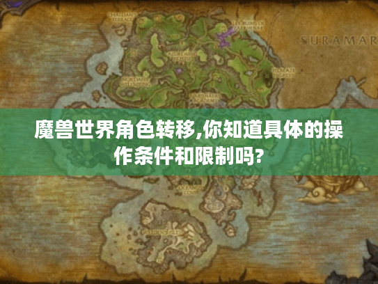 魔兽世界角色转移,你知道具体的操作条件和限制吗?