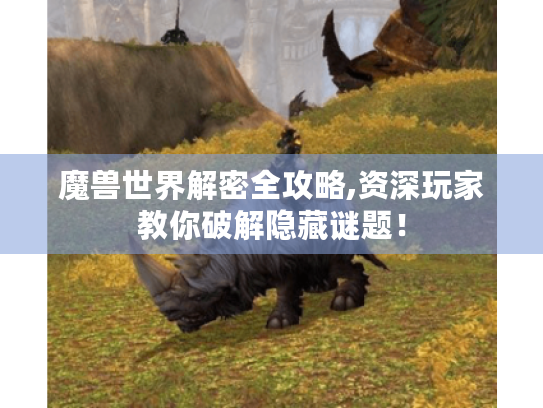 魔兽世界解密全攻略,资深玩家教你破解隐藏谜题! 魔兽世界解密全攻略,资深玩家教你破解隐藏谜题!