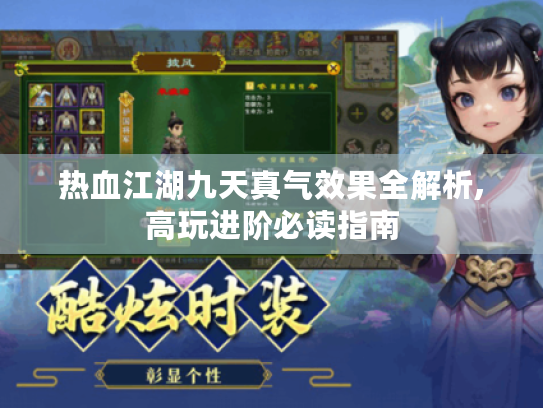 热血江湖九天真气效果全解析,高玩进阶必读指南