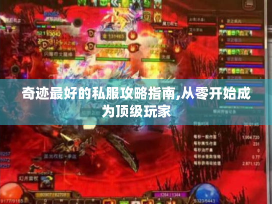 奇迹最好的私服攻略指南,从零开始成为顶级玩家 奇迹最好的私服攻略指南,从零开始成为顶级玩家
