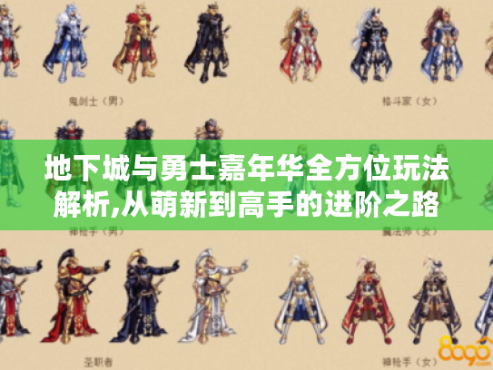 地下城与勇士嘉年华全方位玩法解析,从萌新到高手的进阶之路