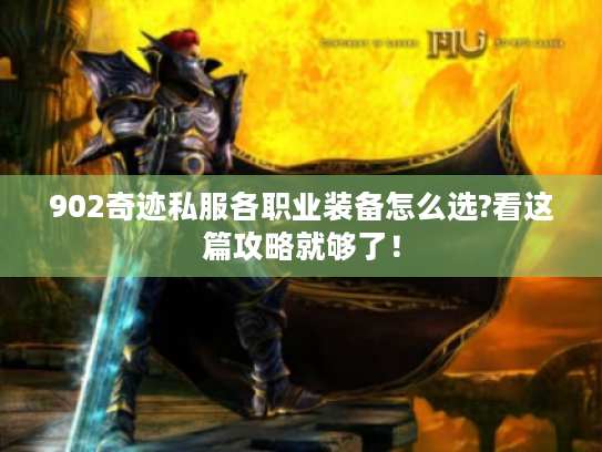 902奇迹私服各职业装备怎么选?看这篇攻略就够了！