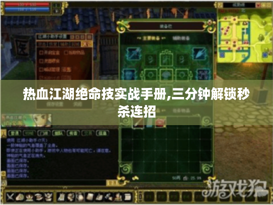 热血江湖绝命技实战手册,三分钟解锁秒杀连招