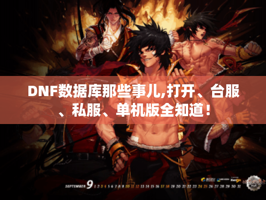 DNF数据库那些事儿,打开、台服、私服、单机版全知道! DNF数据库那些事儿,打开、台服、私服、单机版全知道!
