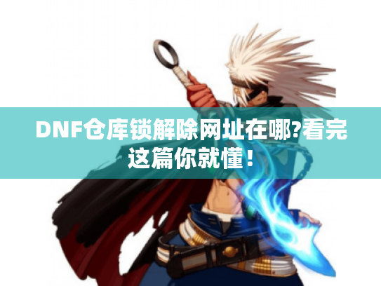 DNF仓库锁解除网址在哪?看完这篇你就懂！